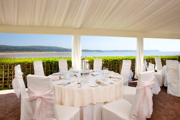 Oxwich Bay Marquee for Weddings